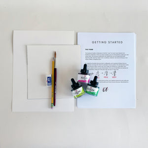 Watercolor Lettering Workshop