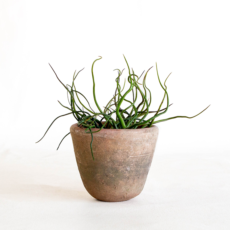 Aged Crucible Planter