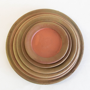 Aged Terracotta Saucer