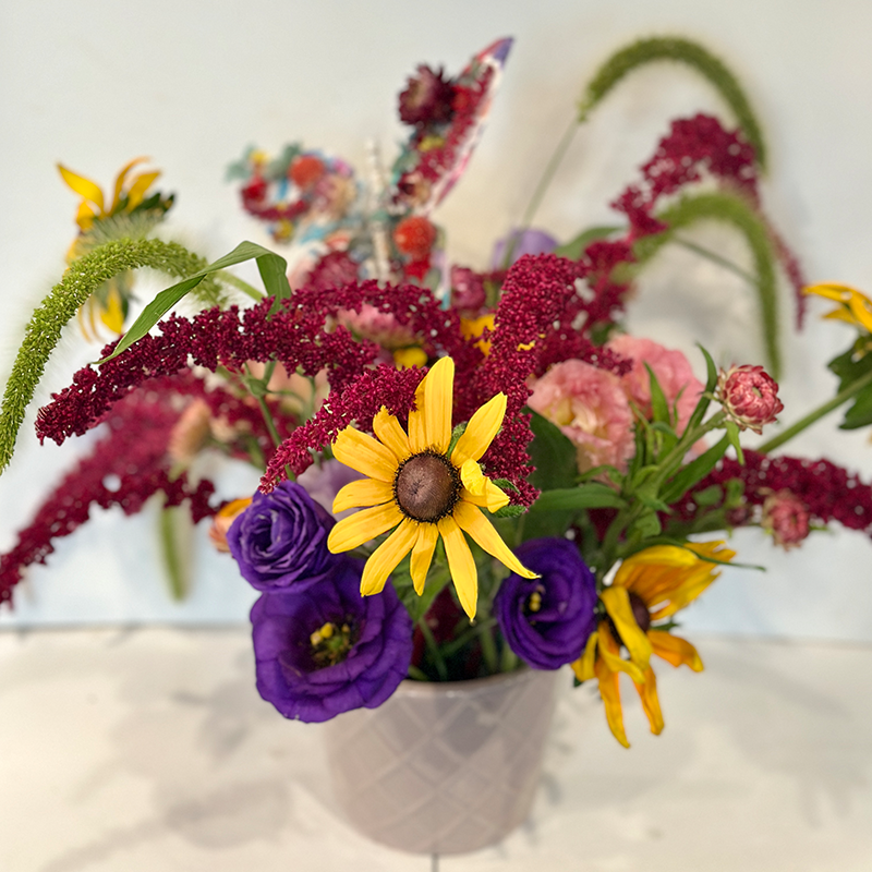 Art in Bloom: September Flower Arranging
