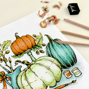 Pumpkin Patch Coloring