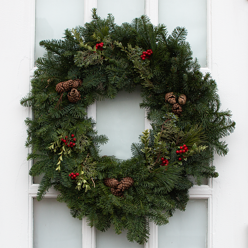 Holiday Masterpiece Wreath 24"