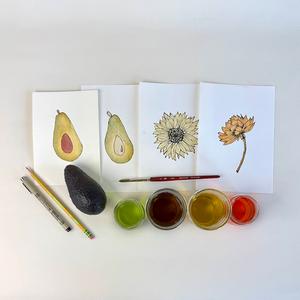 Natural Pigment Illustration