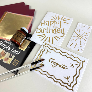 Gold Foil Stationery