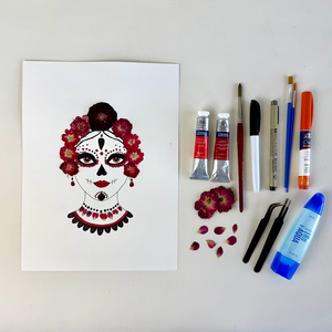 Fun with Flowers Dia de los Muertos