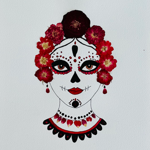 Fun with Flowers Dia de los Muertos