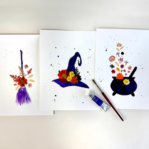Fun with Flowers Halloween Designs