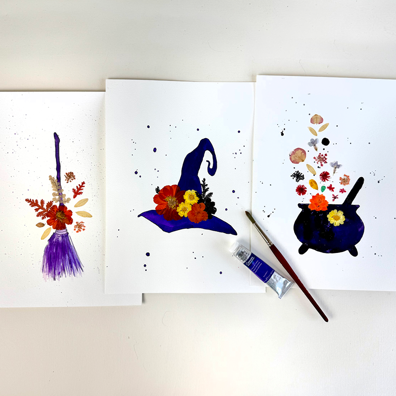 Fun with Flowers Halloween Designs