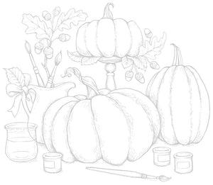 Pumpkin Patch Coloring