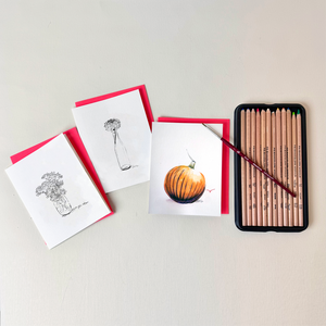 Fall Card Illustration