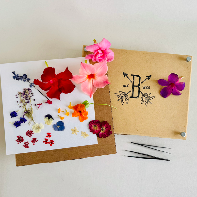 The Art of Pressing Flowers