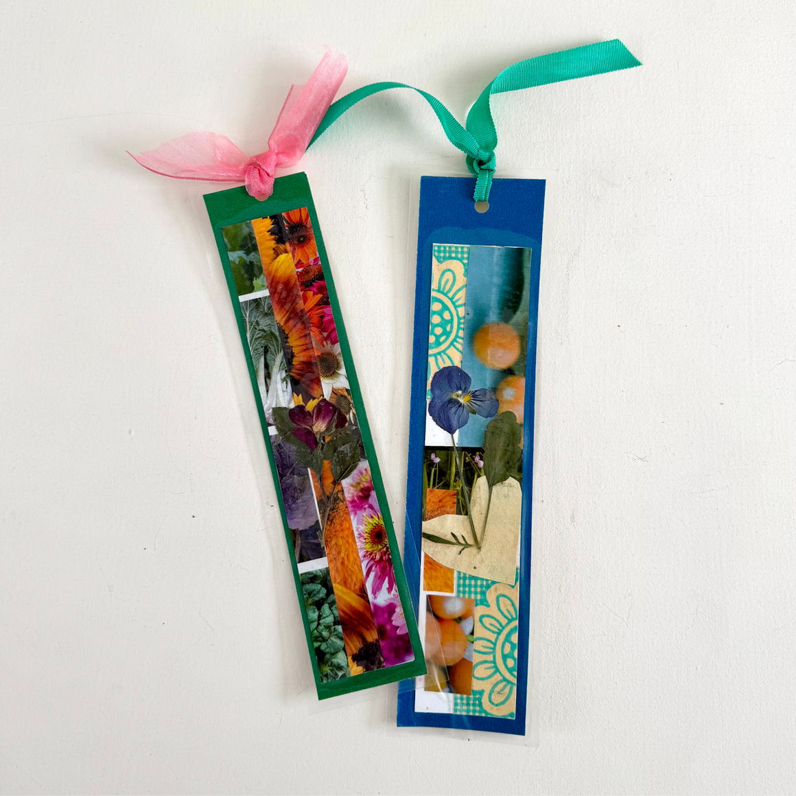 Budding Artists: Collage Bookmarks