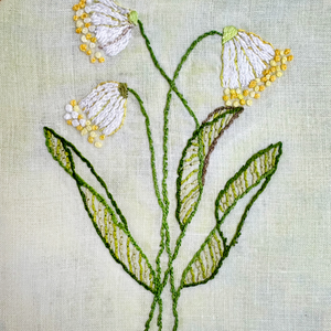 Lily of the Valley Embroidery
