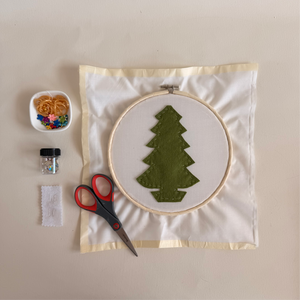 Beaded Embroidery Ornament