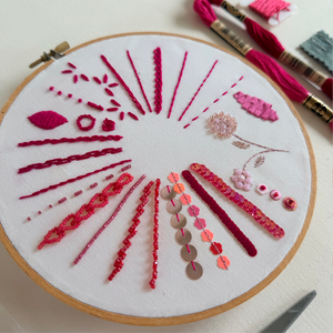 Advanced Beaded Embroidery Sampler