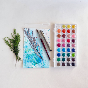 Watercolor Botanical Creation