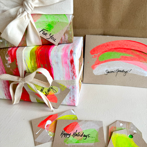 Abstract Gift Wrap Workshop