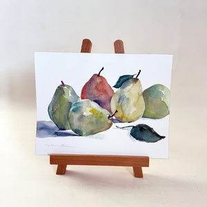 Watercolor Pears