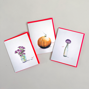 Fall Card Illustration
