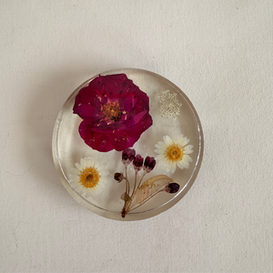 Fun with Flowers: Resin Coasters