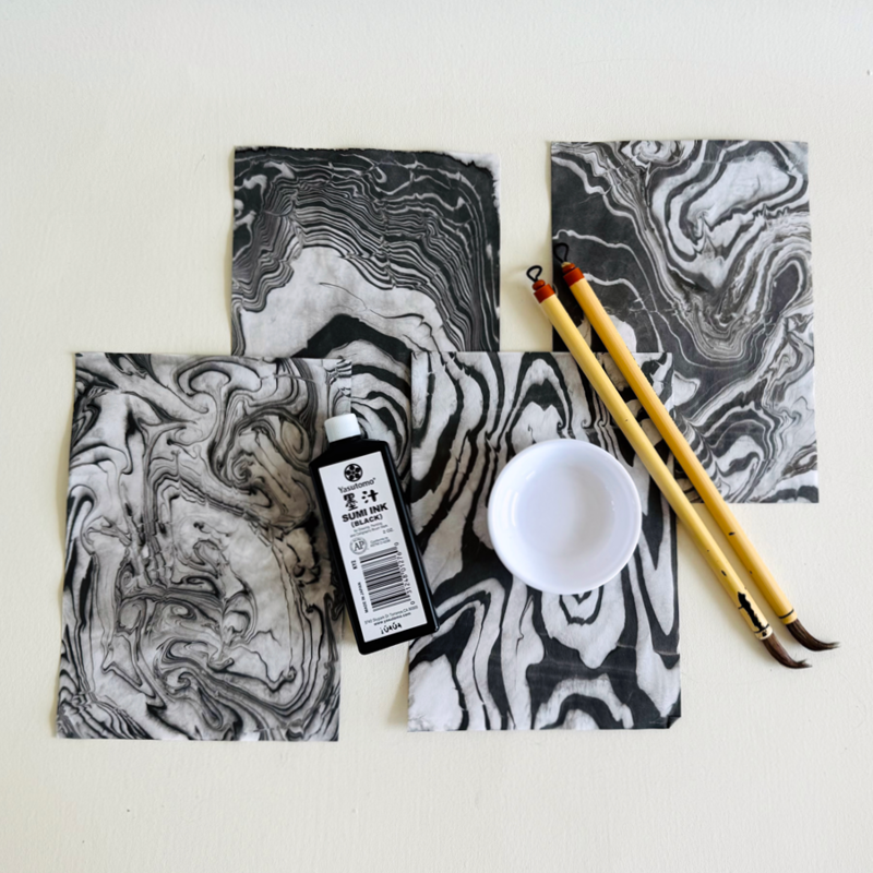 Japanese Water Marbling