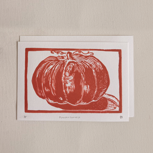 Block Printed Pumpkin