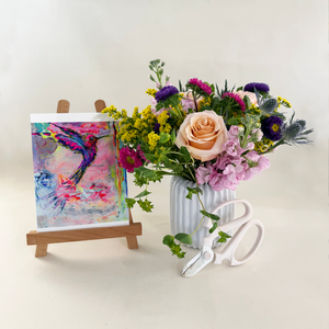 Art in Bloom: January Flower Arranging