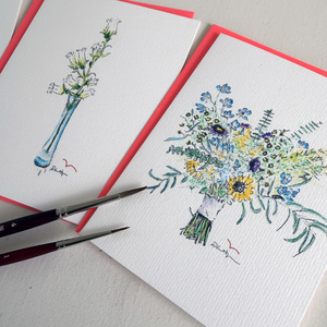 Mid-Summer Card Illustration