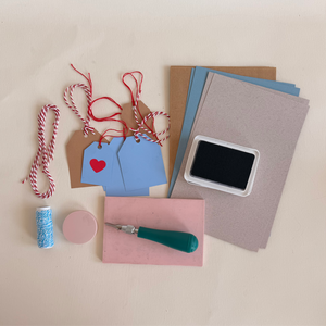 Block Printed Gift Tags