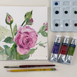 Watercolor Roses