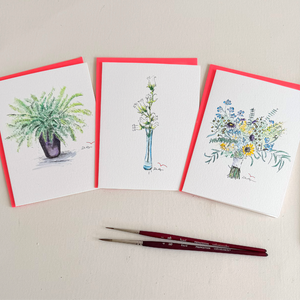 Mid-Summer Card Illustration