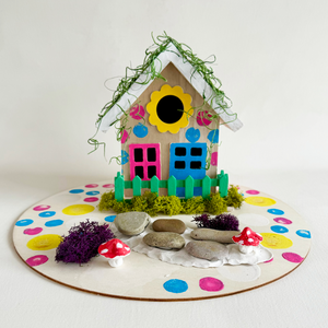 Budding Artists: Garden Fairy Houses