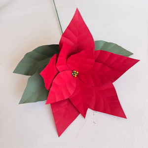 Paper Poinsettia Workshop