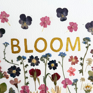 Fun with Flowers Word Art