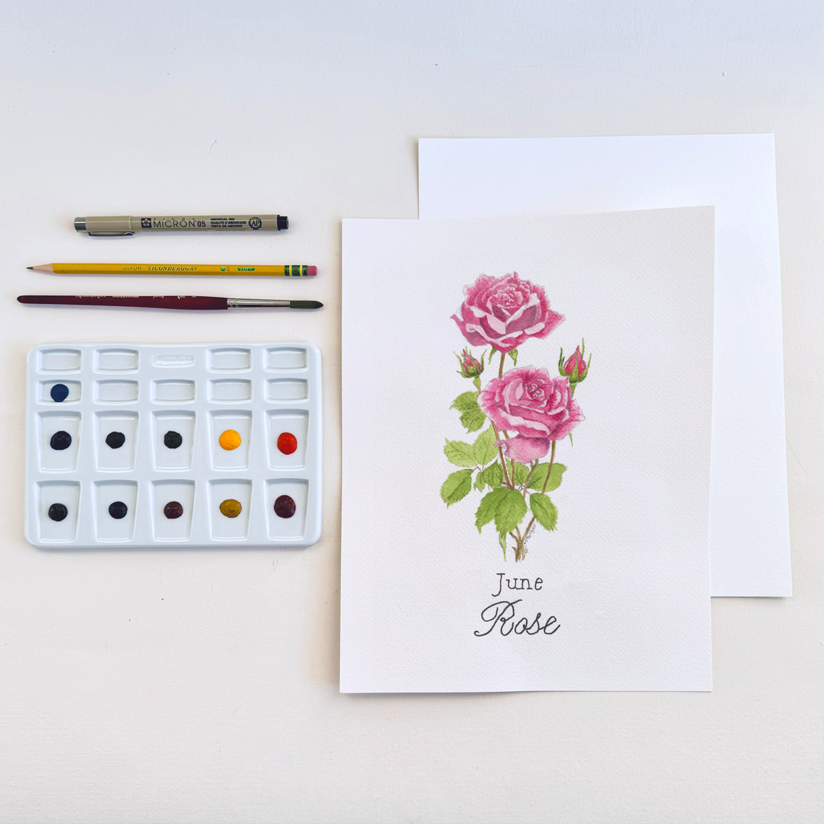 Watercolor Rose