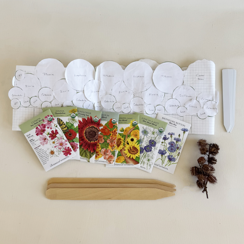 Design a Flower Garden from Seed