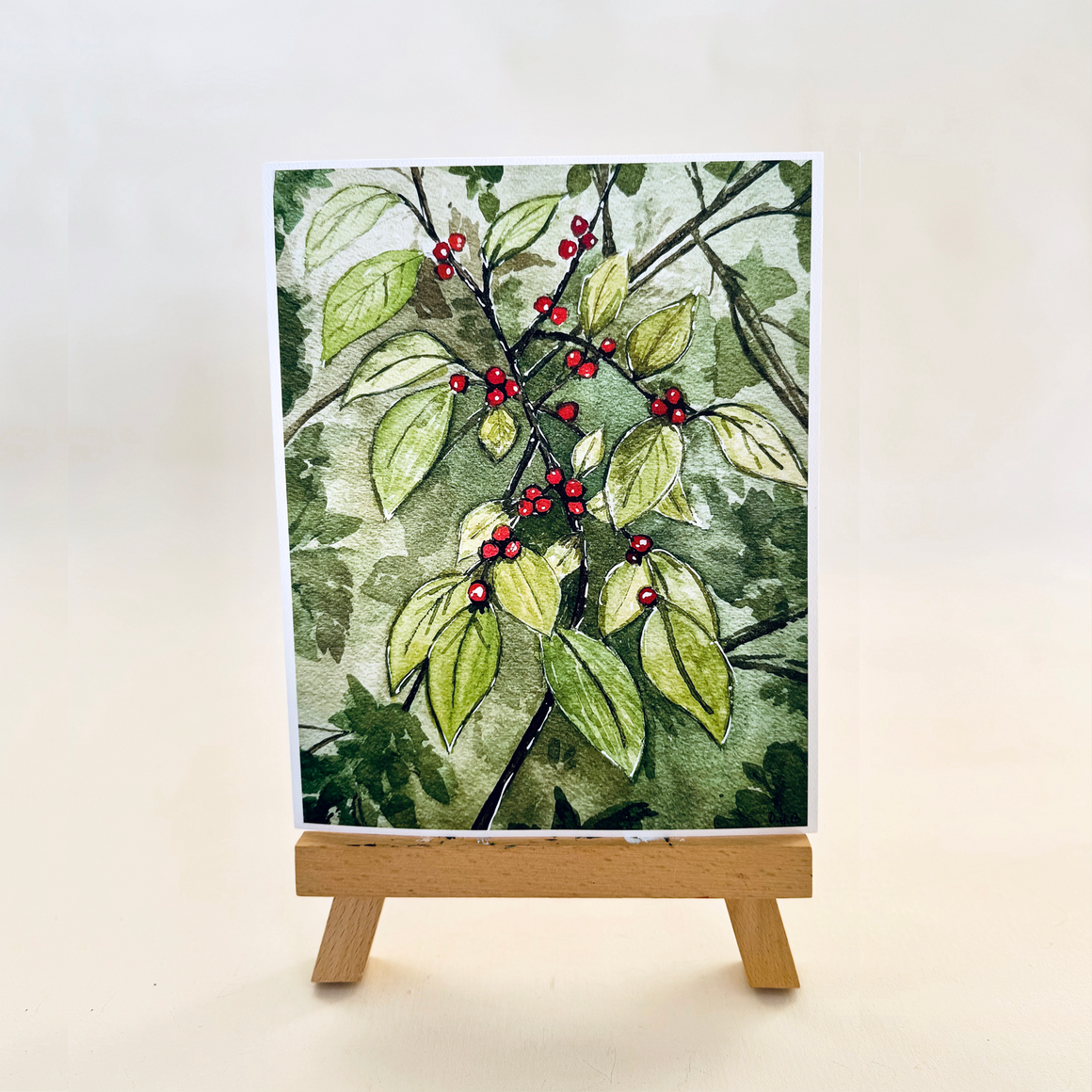 Watercolor Winterberry