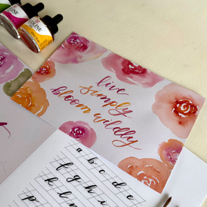 Watercolor Lettering Workshop