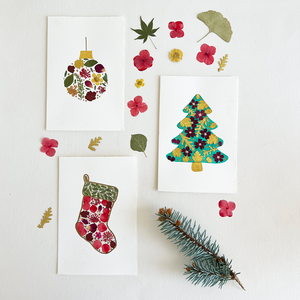 Fun with Flowers Holiday Cards
