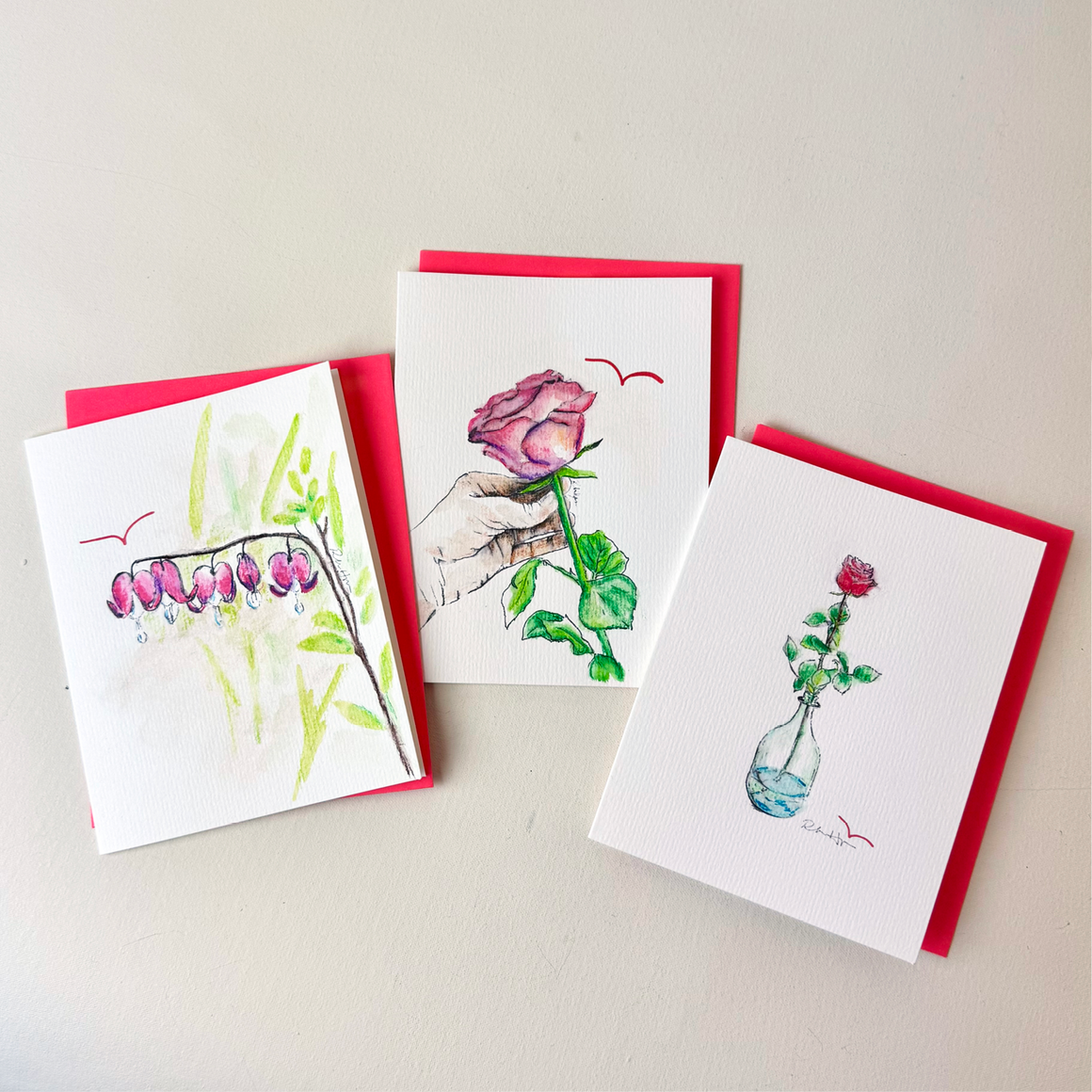 Floral Card Illustration