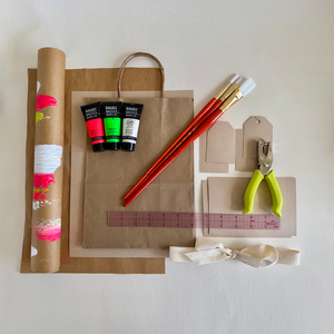 Abstract Gift Wrap Workshop