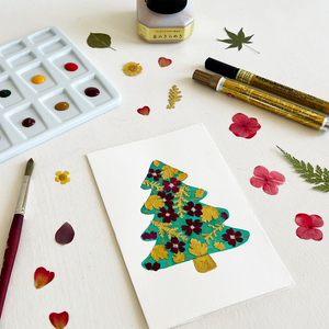 Fun with Flowers Holiday Cards