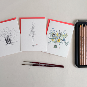 Mid-Summer Card Illustration