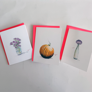 Fall Card Illustration
