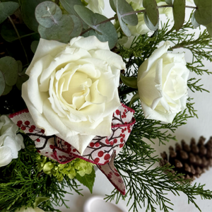 Immersive Watercolor Holiday Arrangement