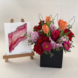 Art in Bloom: Valentine's Flower Arranging