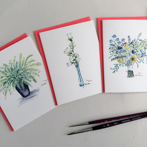 Mid-Summer Card Illustration