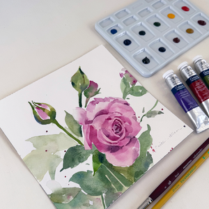 Watercolor Roses