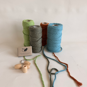 Multicolor Macramé Plant Holder