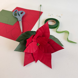 Paper Poinsettia Workshop